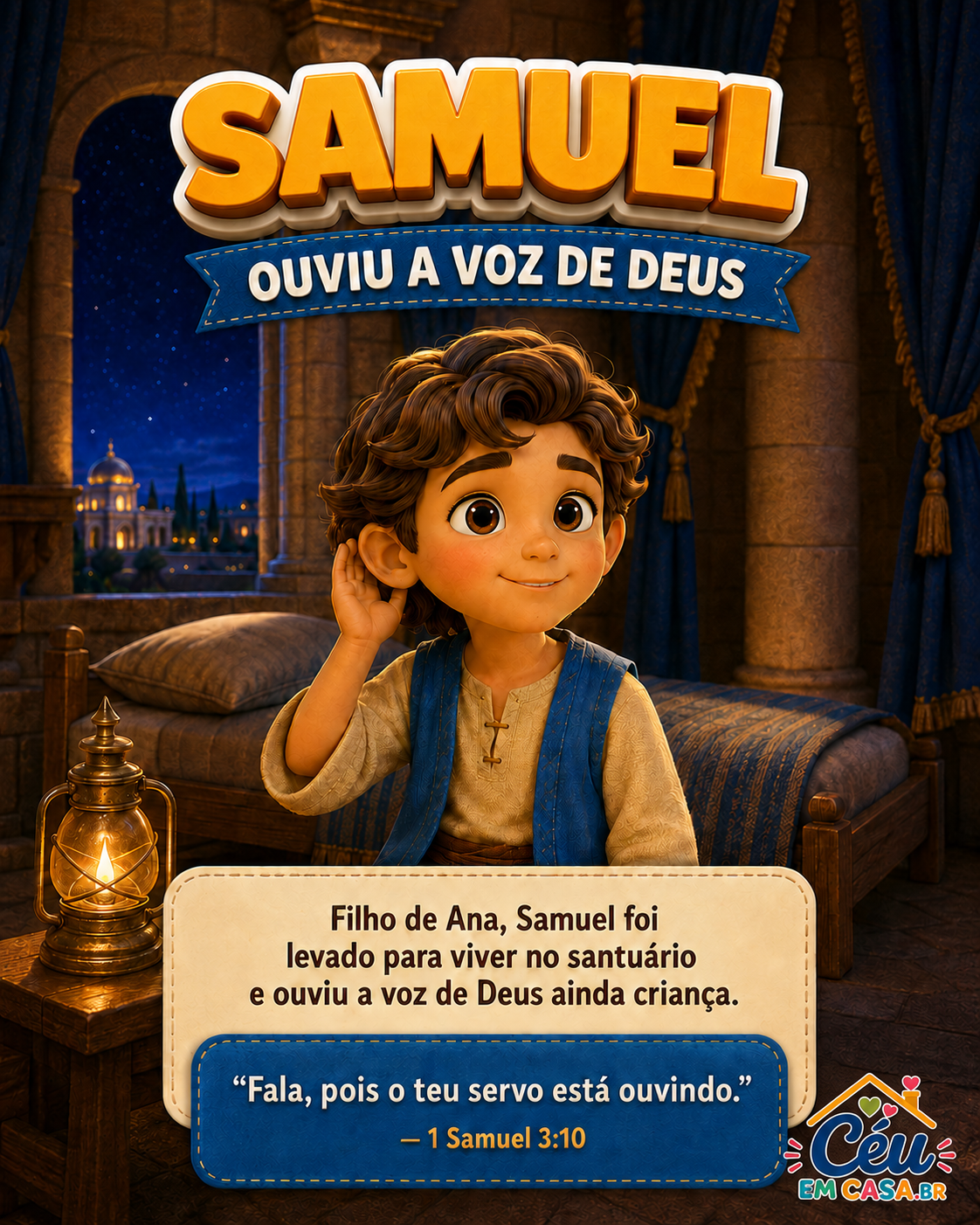 Samuel ouviu a voz de Deus